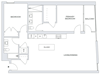 2 Bedroom Floor Plan